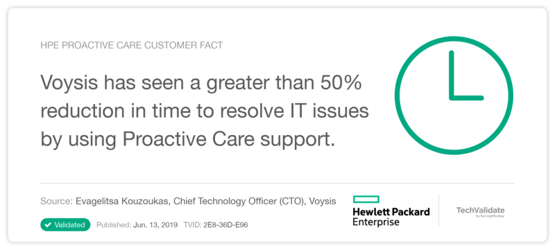 HPE Proactive Care Customer Fact