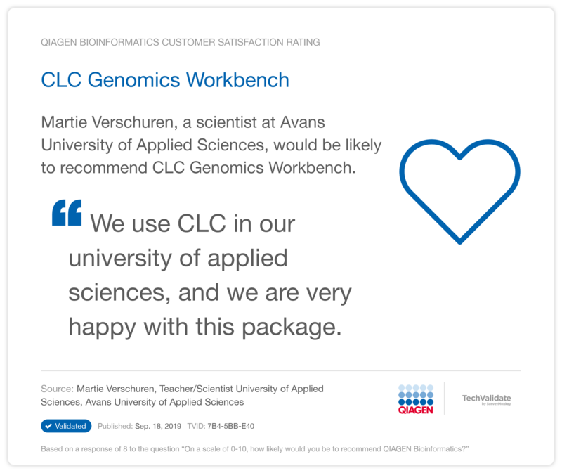 CLC Genomics Workbench