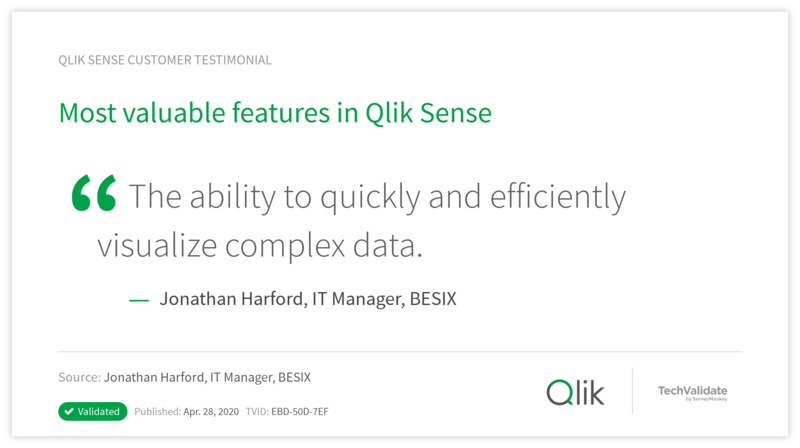 Most valuable features in Qlik Sense