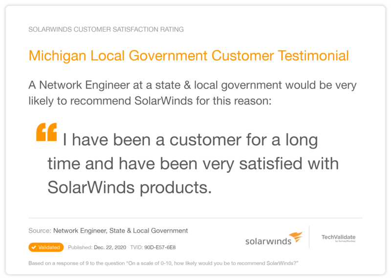 Michigan Local Government Customer Testimonial