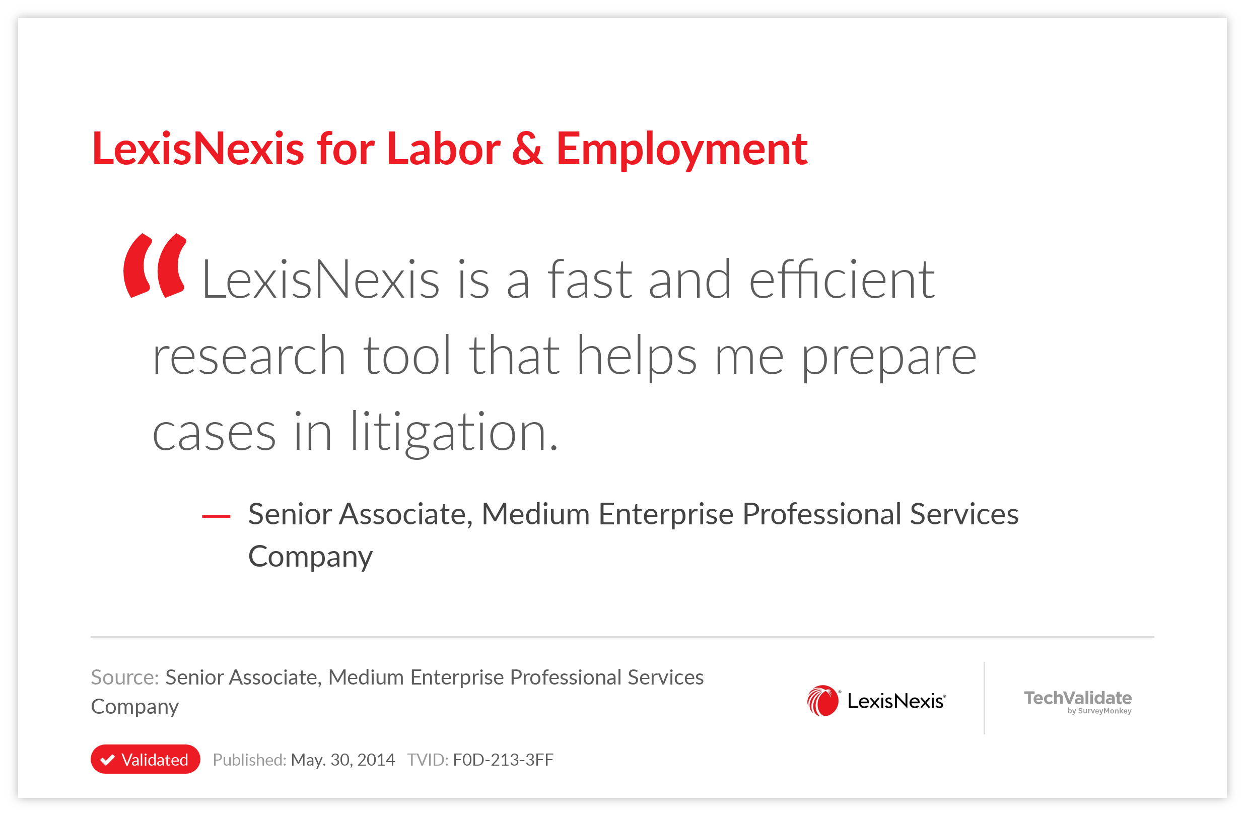 LexisNexis for Labor & Employment