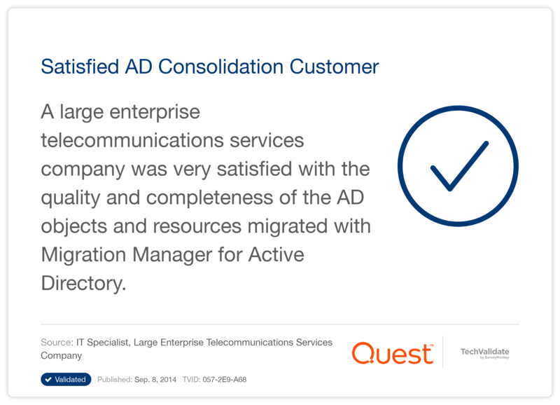 Satisfied AD Consolidation Customer