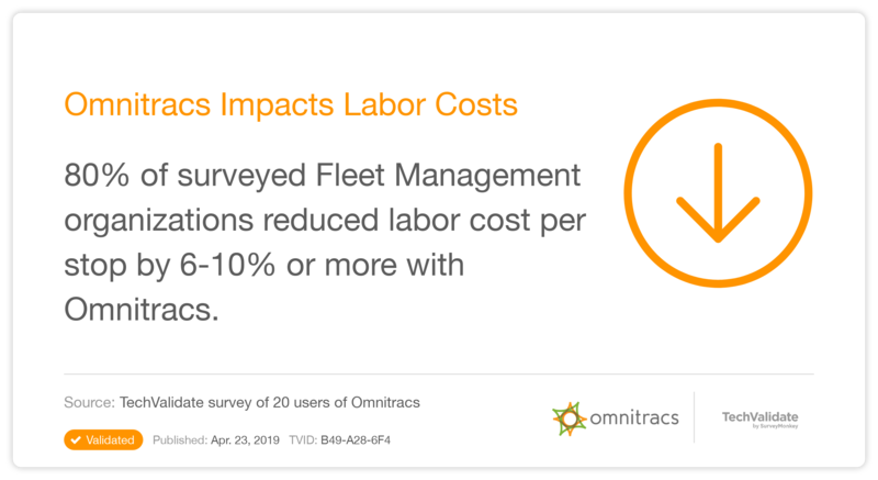 Omnitracs Impacts Labor Costs