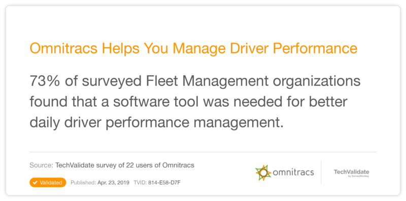Omnitracs Helps You Manage Driver Performance