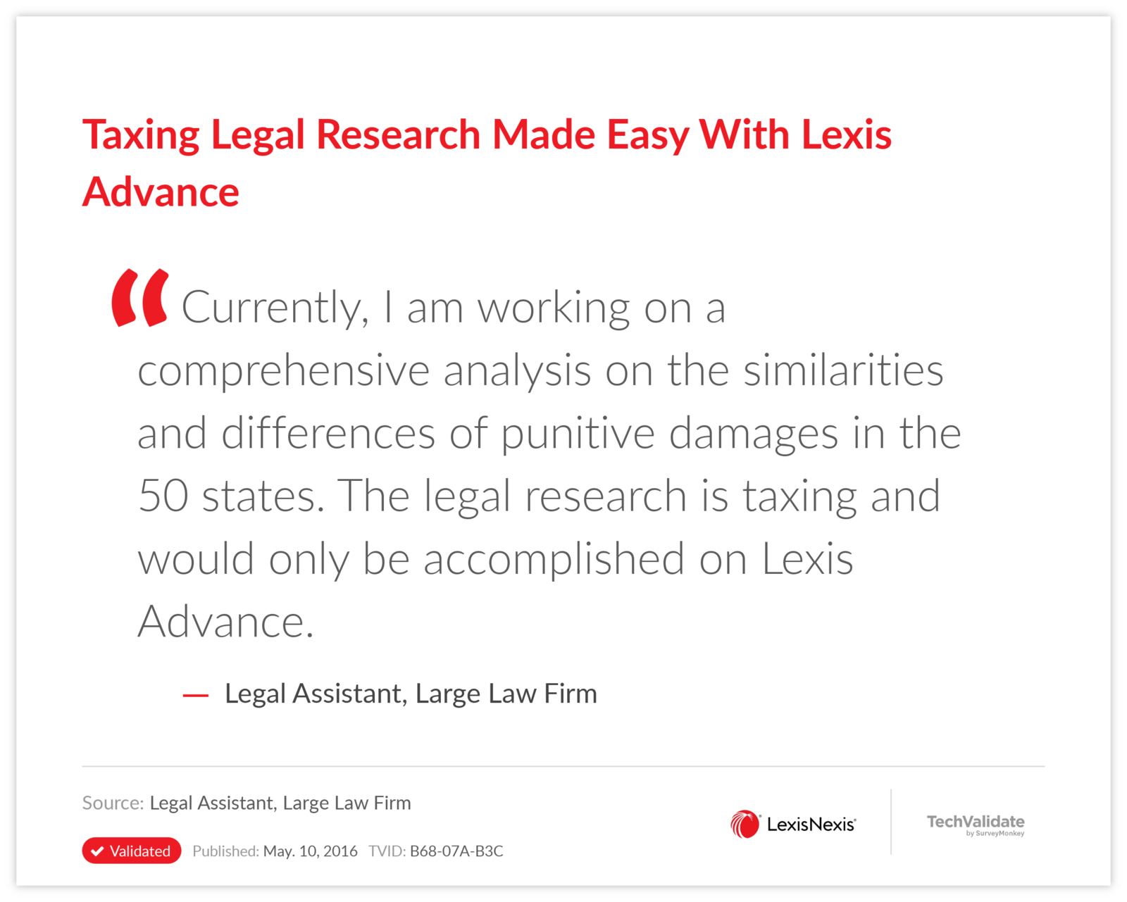 Taxing Legal Research Made Easy With Lexis Advance