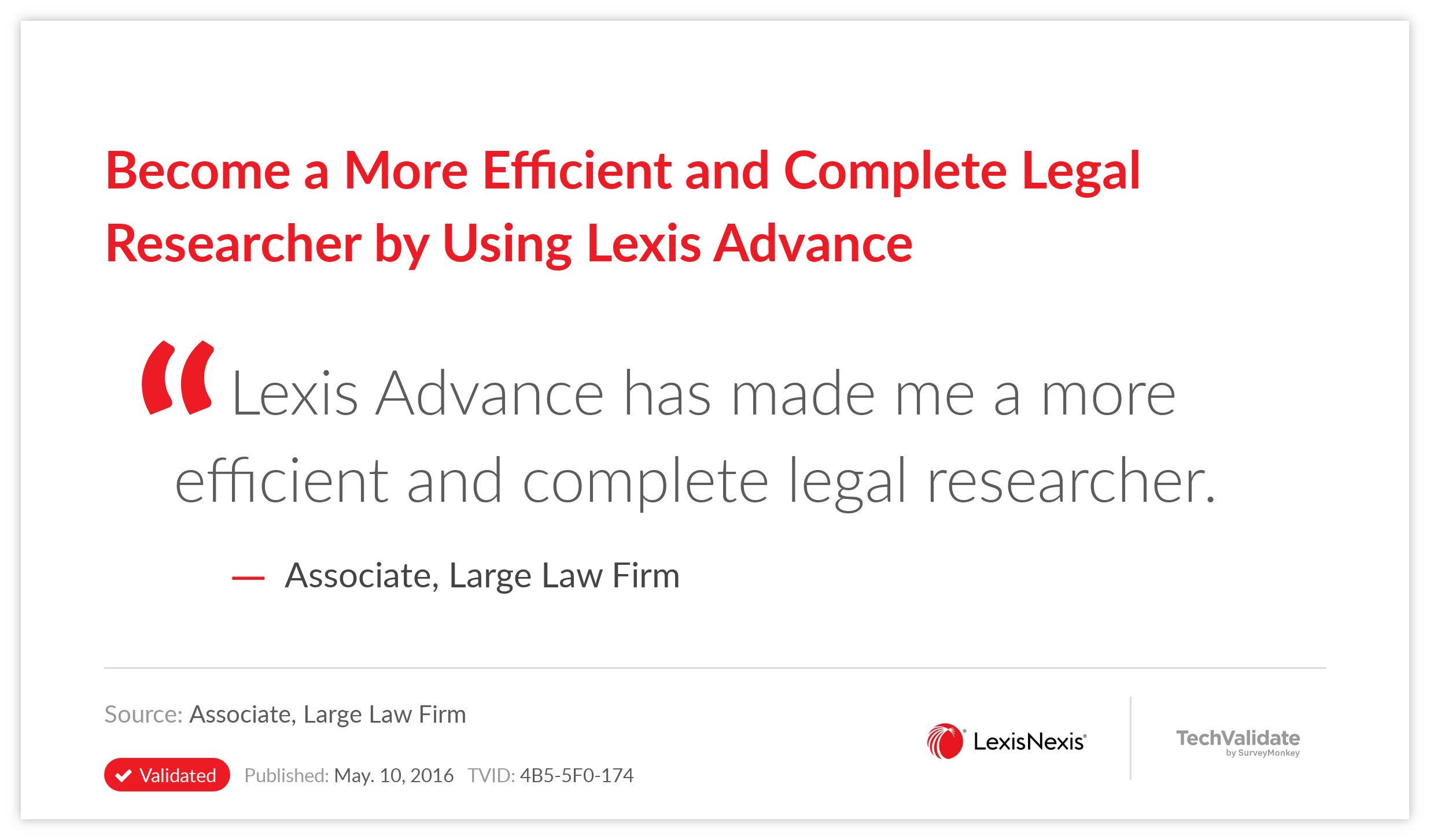 Become a More Efficient and Complete Legal Researcher by Using Lexis Advance