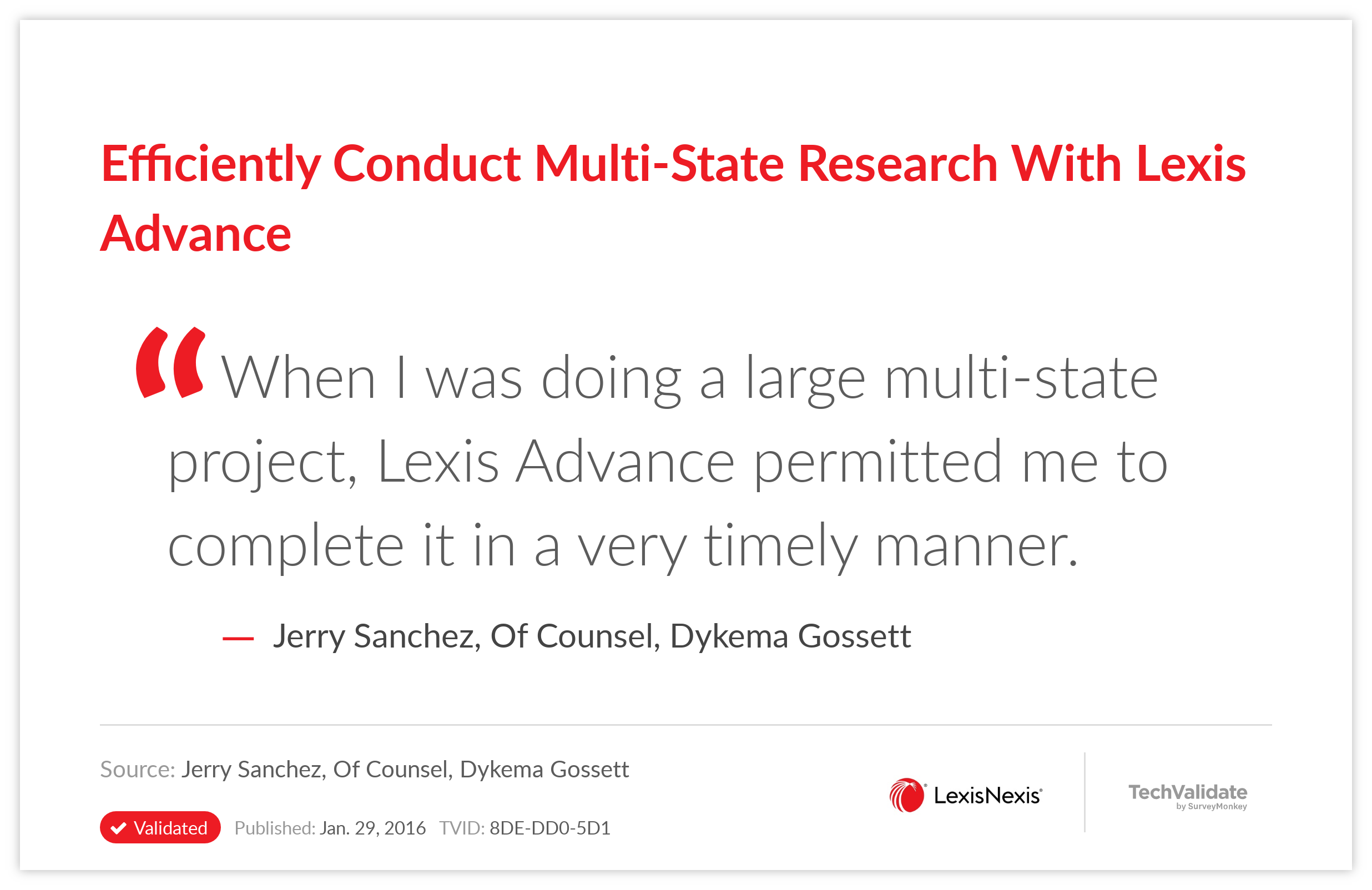 Efficiently Conduct Multi-State Research With Lexis Advance