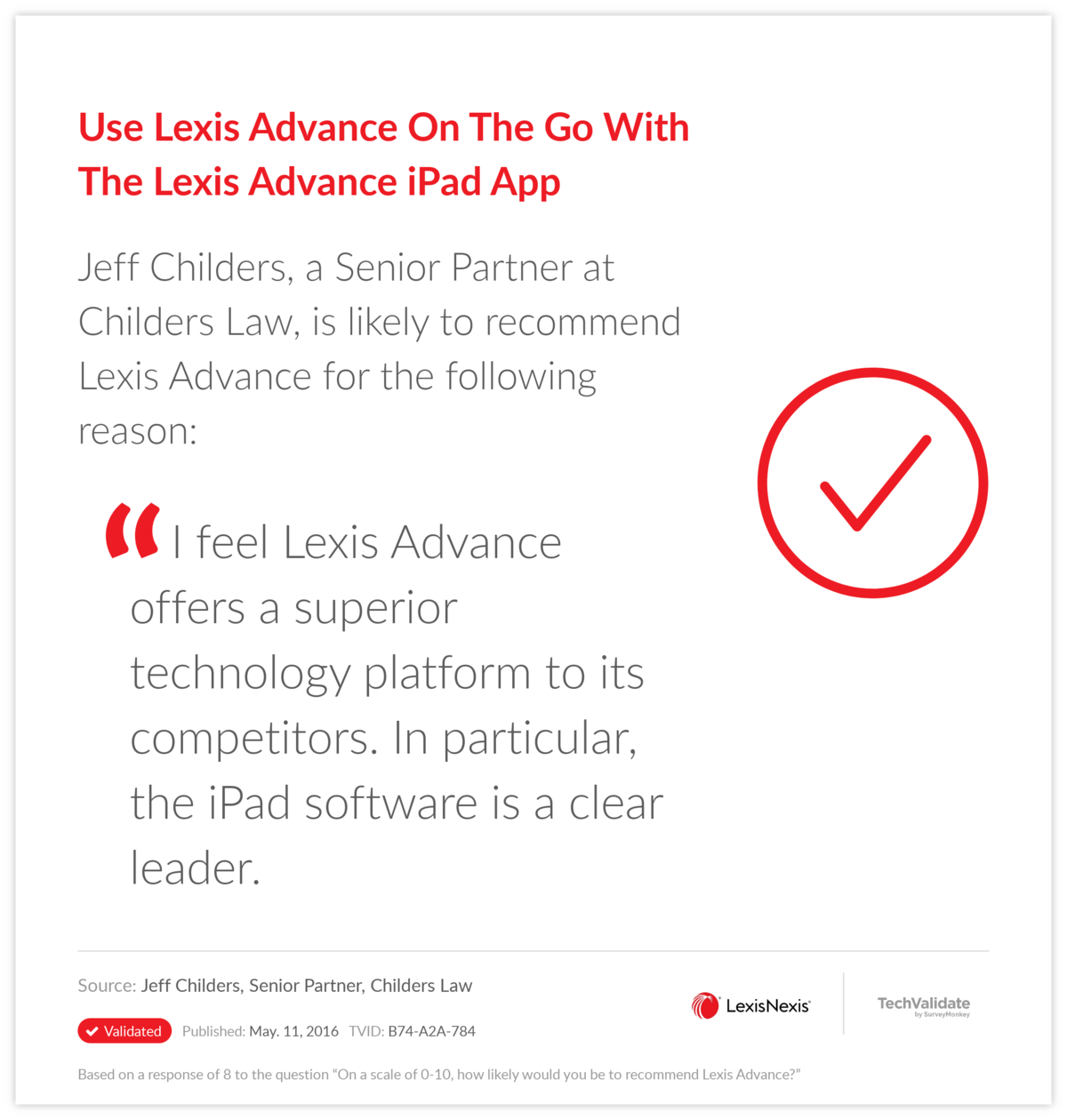 Use Lexis Advance On The Go With The Lexis Advance iPad App