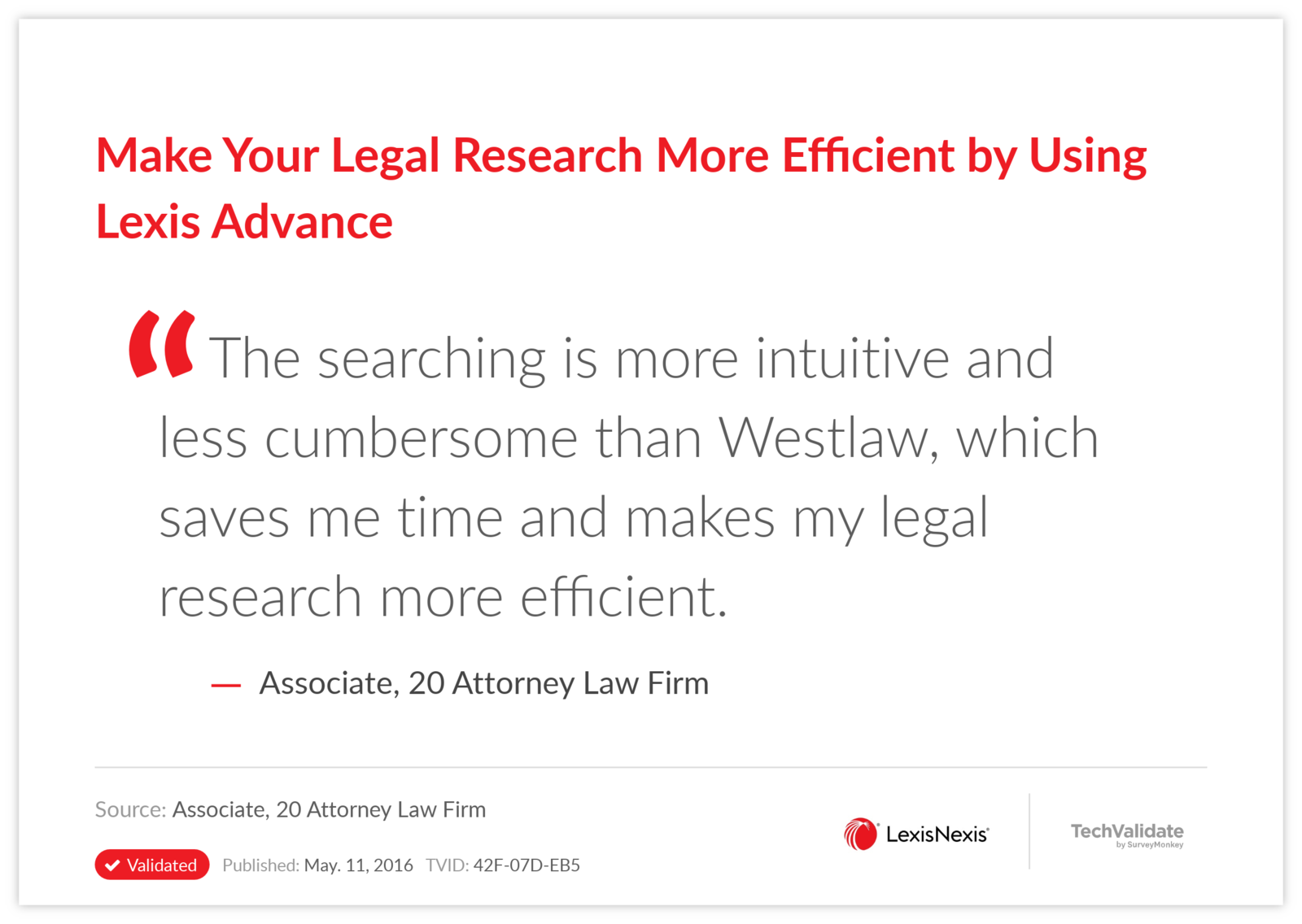 Make Your Legal Research More Efficient by Using Lexis Advance