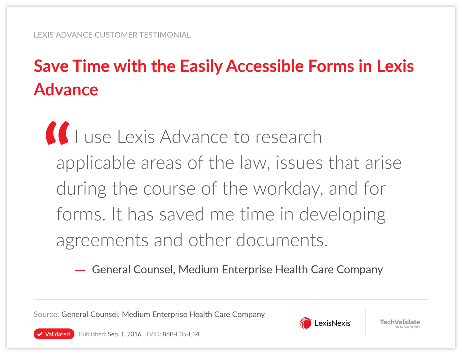 Save Time with the Easily Accessible Forms in Lexis Advance