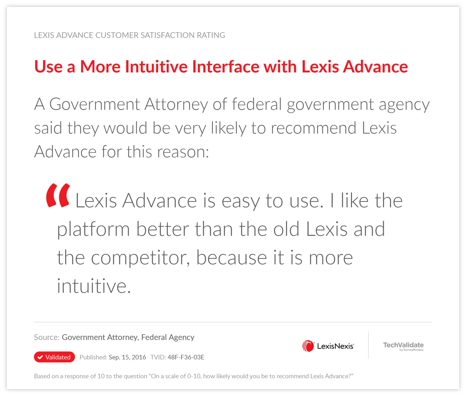 Use a More Intuitive Interface with Lexis Advance