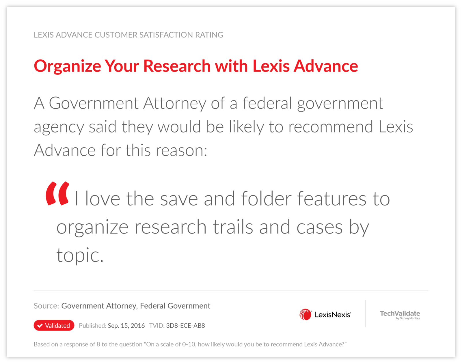 Organize Your Research with Lexis Advance