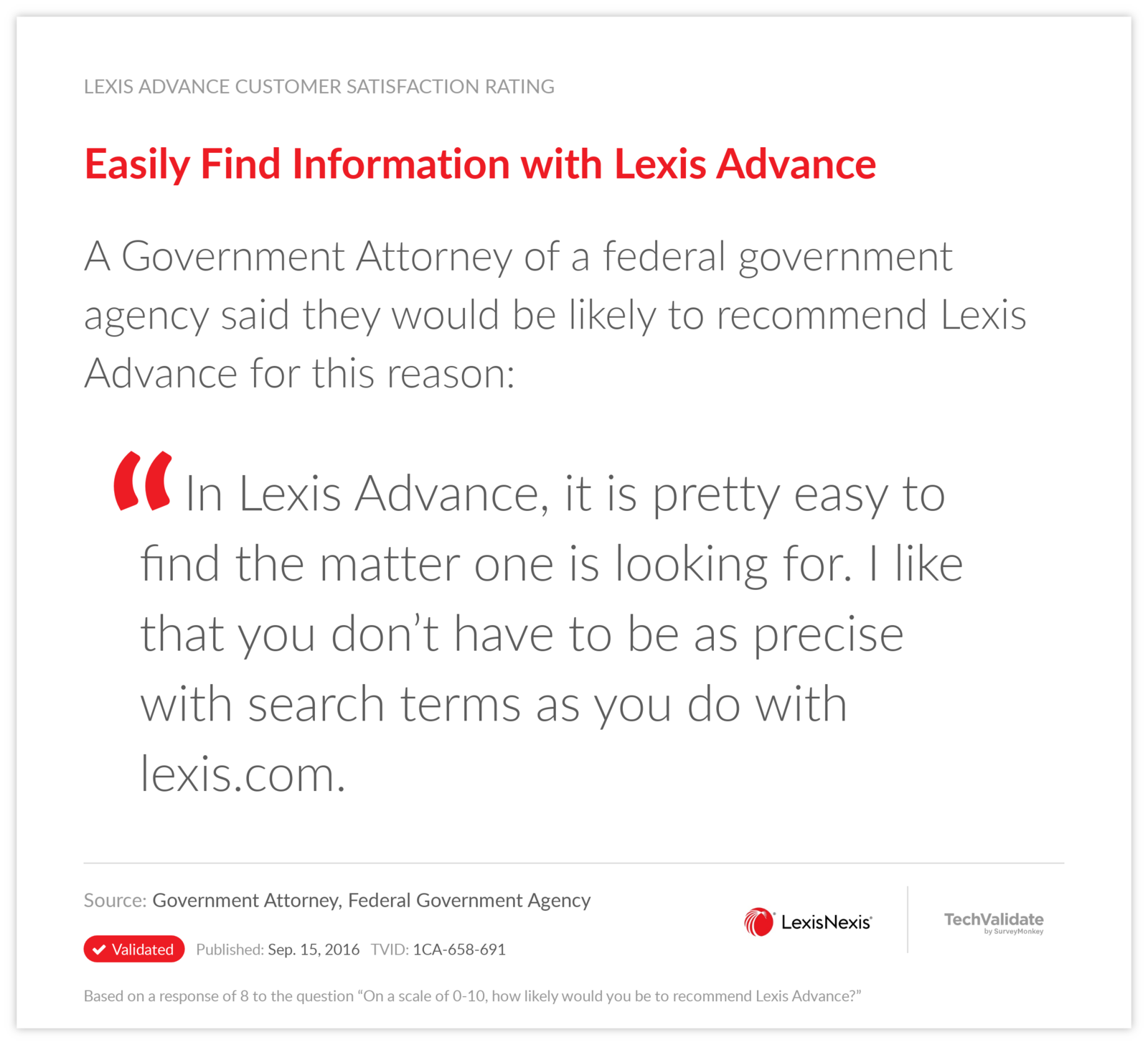 Easily Find Information with Lexis Advance