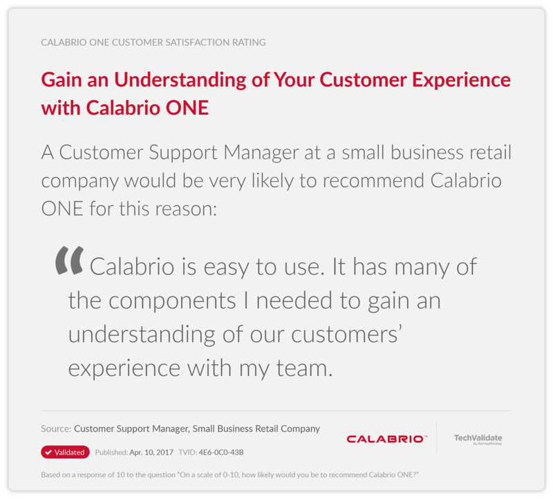 Gain an Understanding of Your Customer Experience with Calabrio ONE
