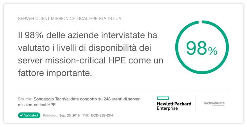 Server client mission critical HPE Statistica